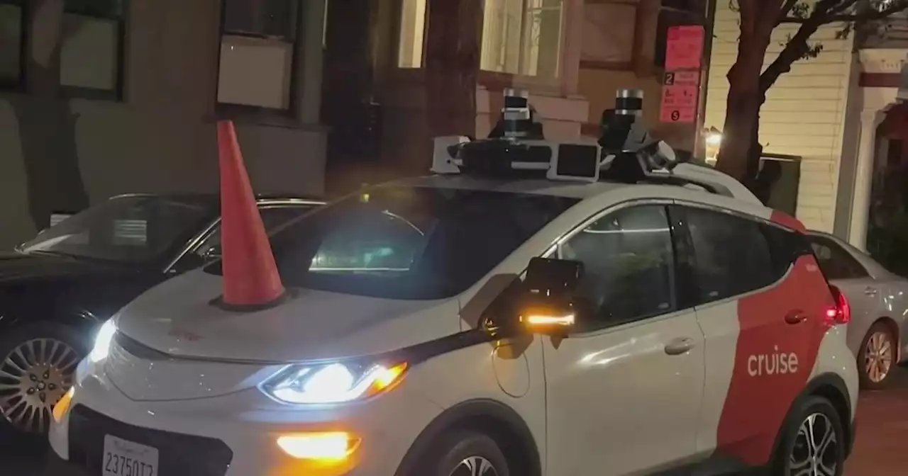 Activists hit San Francisco streets, use orange cones to thwart robotaxis