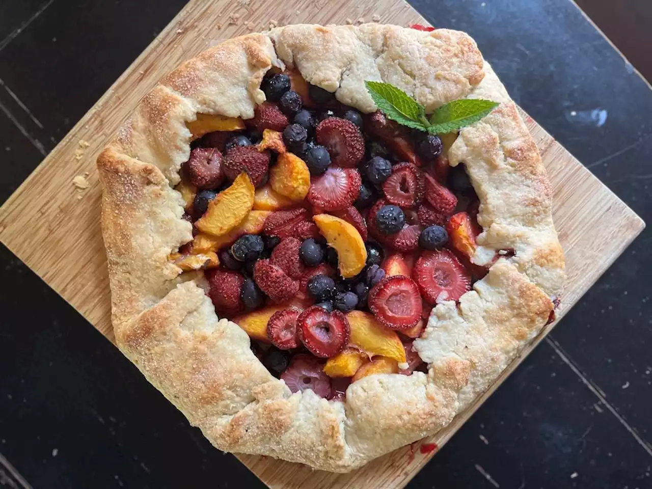 Gretchen’s table: Summer fruit galette brings bright summer flavor