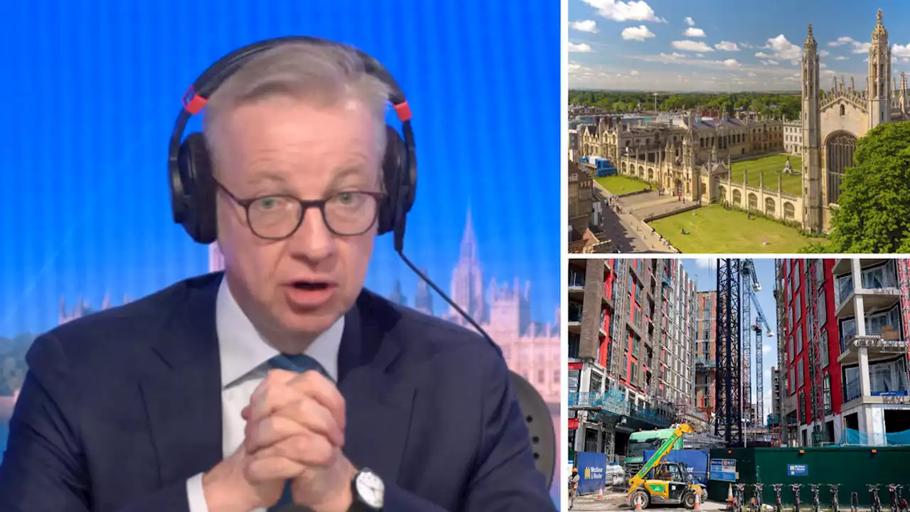 'We're not Mary Poppins, we're Bob the Builder': Michael Gove defends housebuilding record amid plans to expand cities