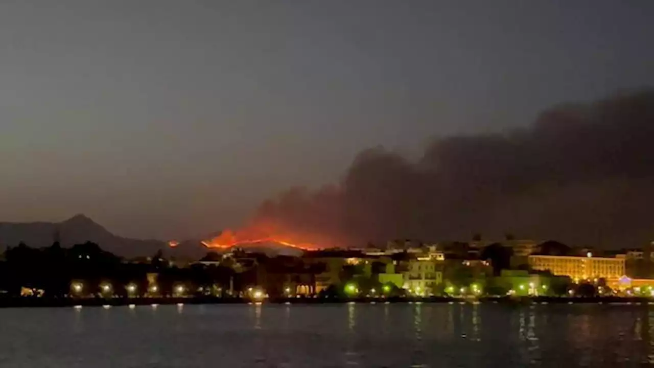 Incendies en Grèce : le premier ministre déclare une «guerre» contre les feux de forêt