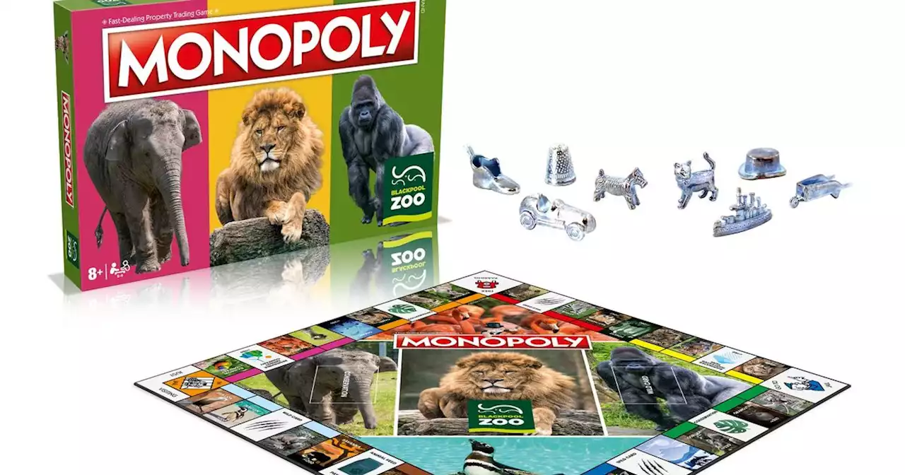 Blackpool Zoo's new Monopoly and Top Trumps cards - win a copy