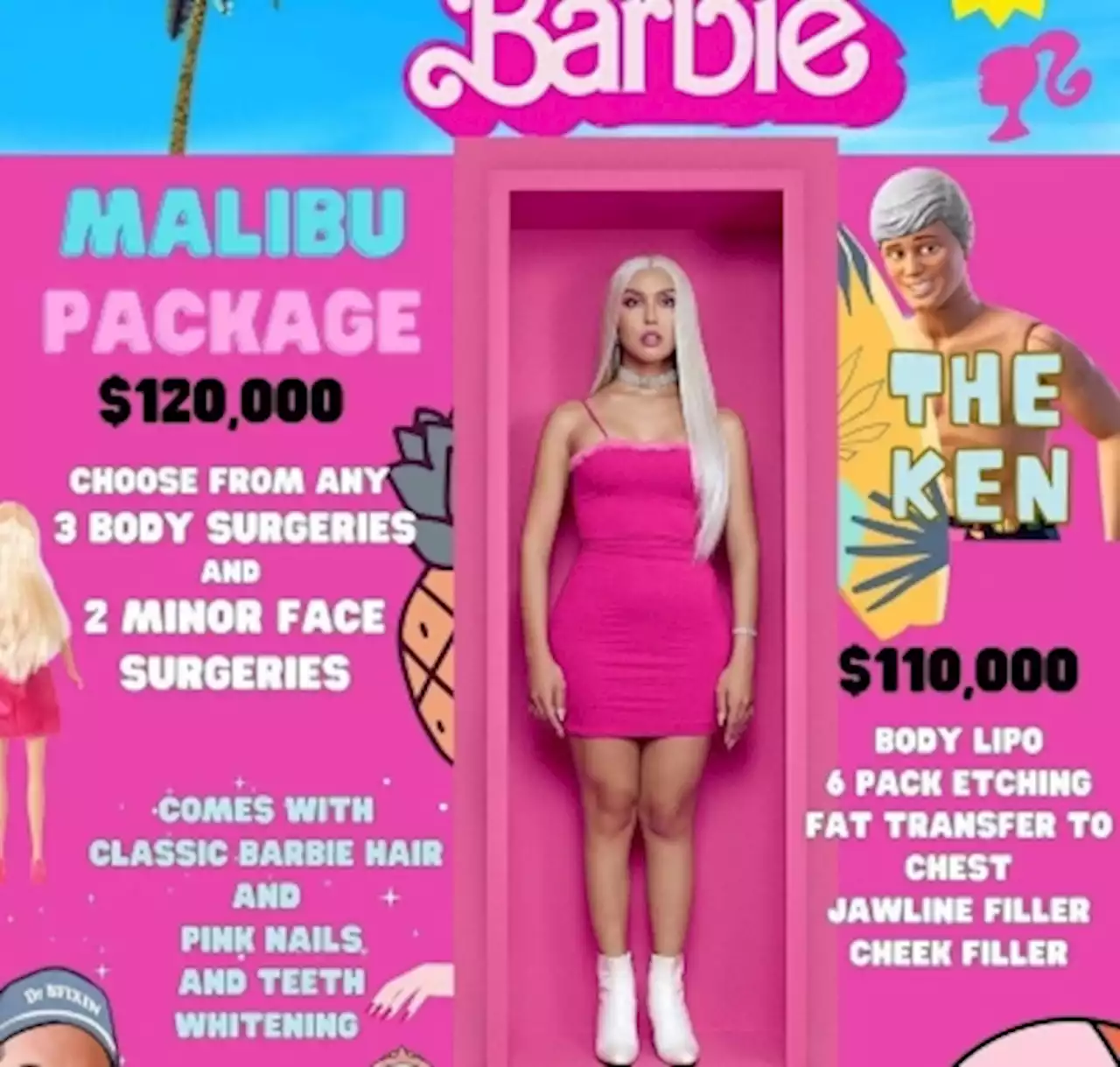 US plastic surgeon offers procedures for patients to look like Barbie or Ken dolls, costing at least RM500,000 (VIDEO)