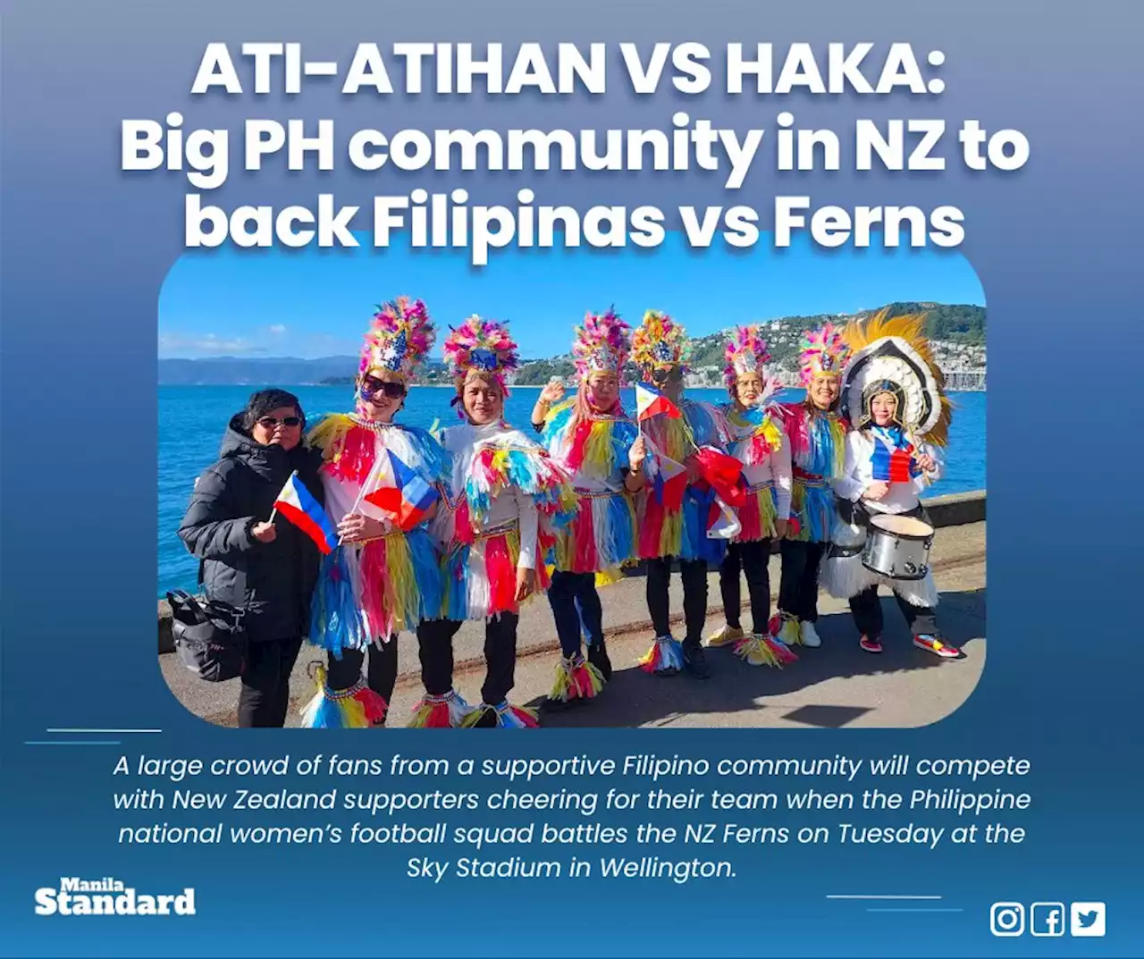 ATI-ATIHAN VS HAKA: Big PH community in NZ to back Filipinas vs Ferns