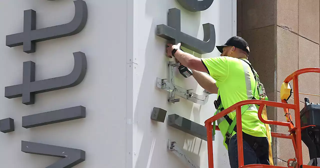 Police halt removal of Twitter sign at company HQ as Elon Musk rebrands to 'X'