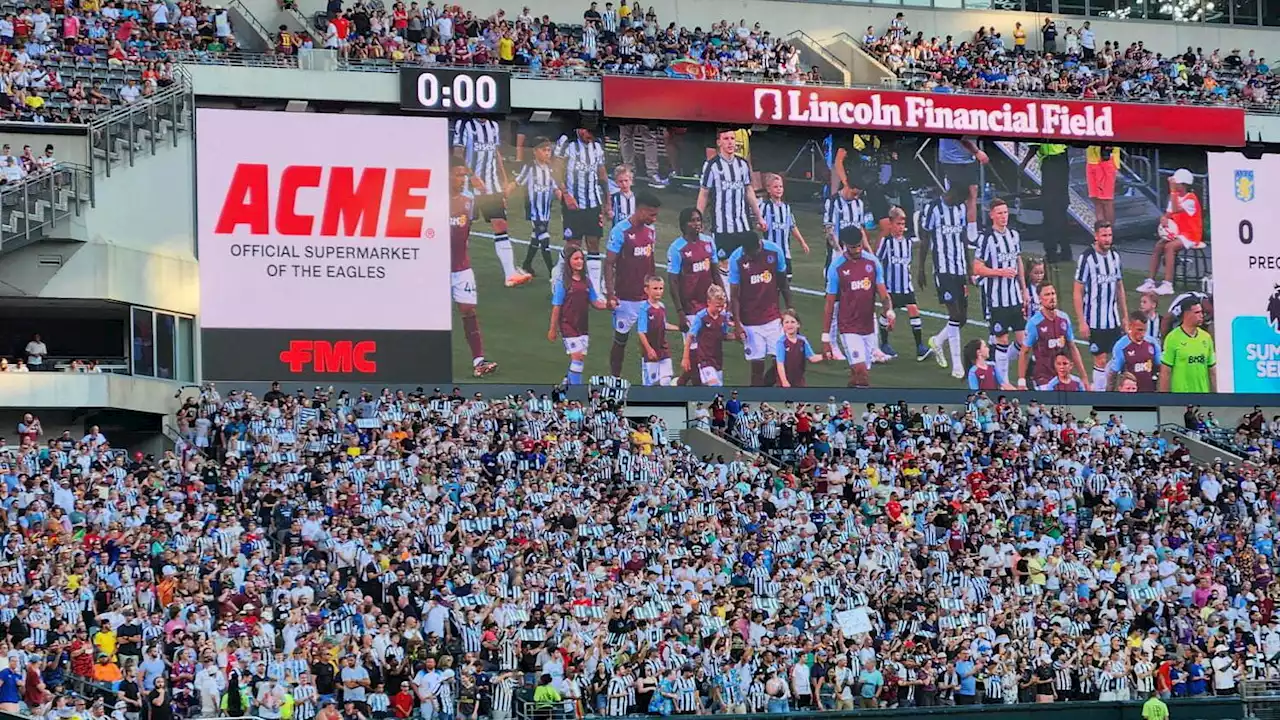 Amazed to see half dozen NUFC fans in local Wawa - 30 mile drive home after Newcastle 3 Aston Villa 3