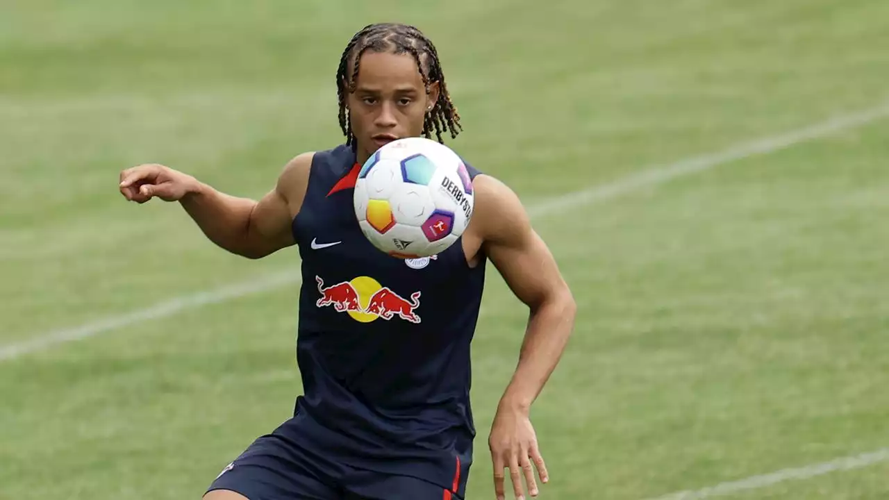 Xavi Simons maakt geen verpletterende indruk bij debuut voor RB Leipzig