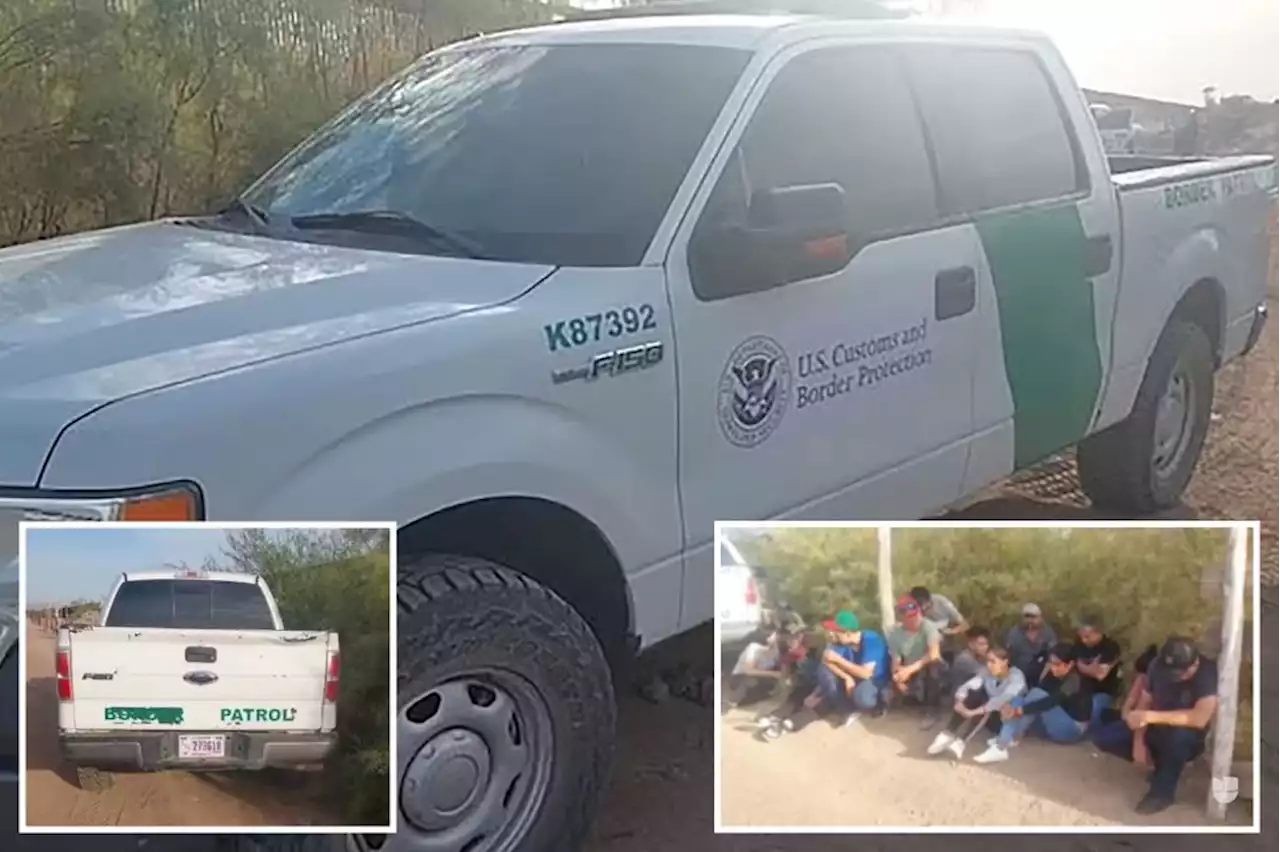 Smugglers caught trying to sneak migrants into US with fake Border Patrol truck