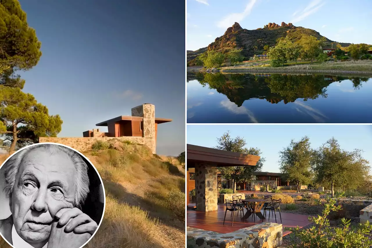 The only Frank Lloyd Wright property in Malibu burned down — now it’s up for sale