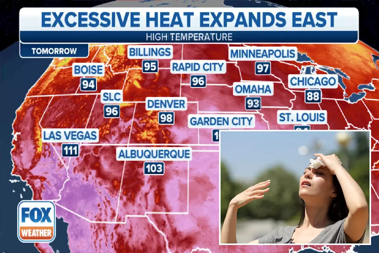 US faces hottest week of summer as more than 250M sizzle from above-average temperatures