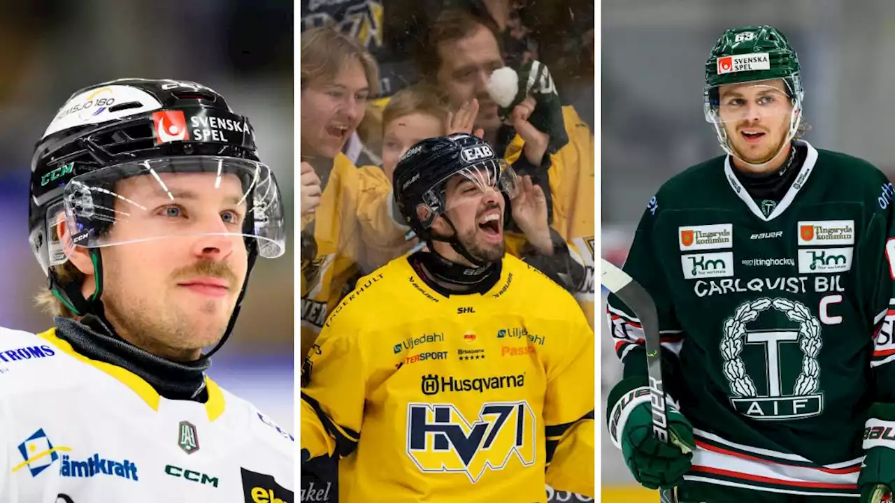 LISTA: Så har lagen värvat i hockeyallsvenskan