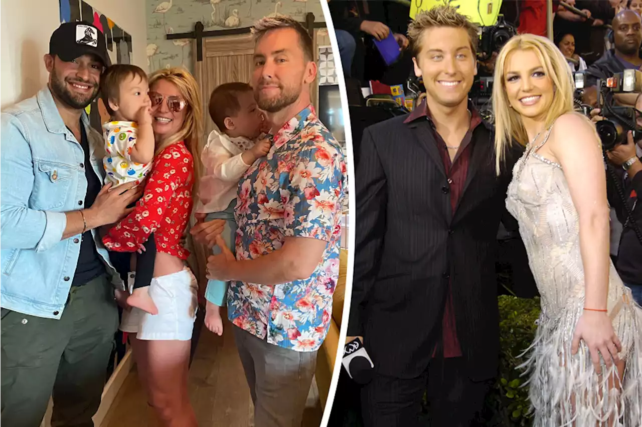 ‘New auntie’ Britney Spears gushes over Lance Bass’ kids after initially flaking out on meeting them