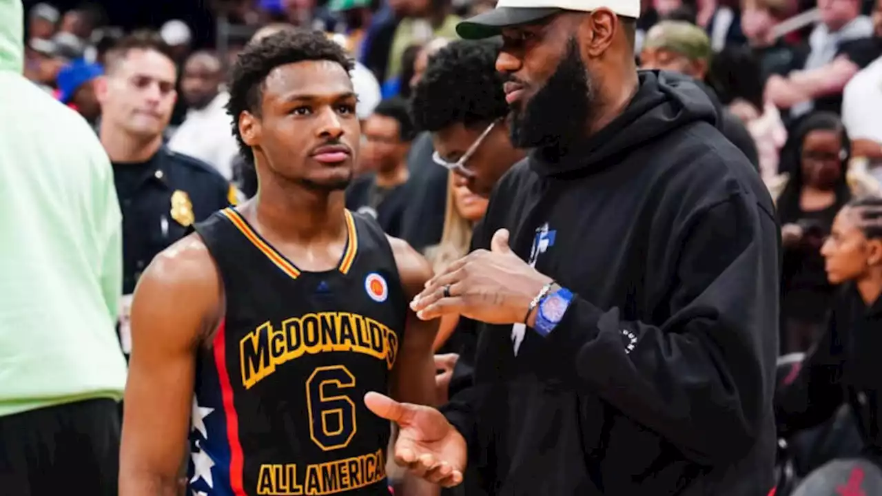 El hijo de LeBron James sufrió un paro cardíaco mientras entrenaba | Bronny James ya está estable