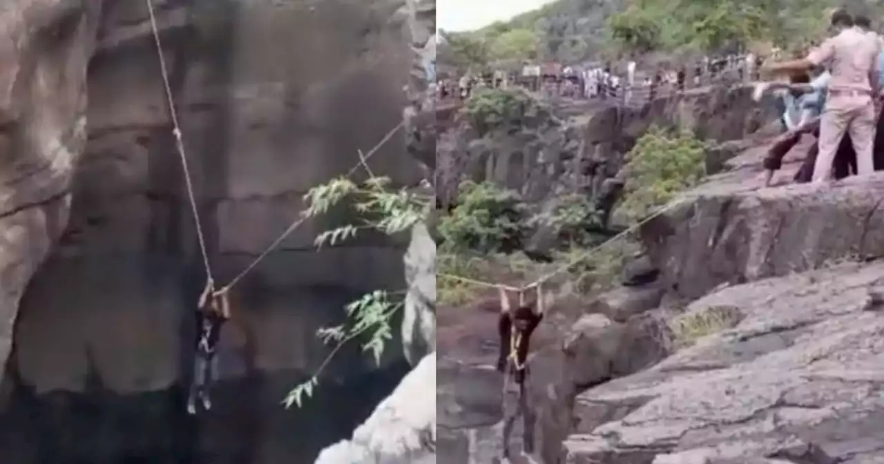 Tourist Rescued After Falling Into 70-Foot Gorge While Taking A Selfie