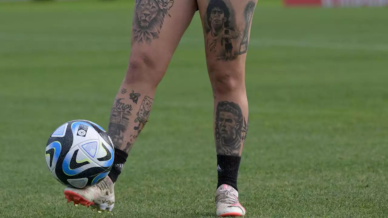 Coupe du monde féminine: une joueuse argentine prise pour cible pour un tatouage Cristiano Ronaldo