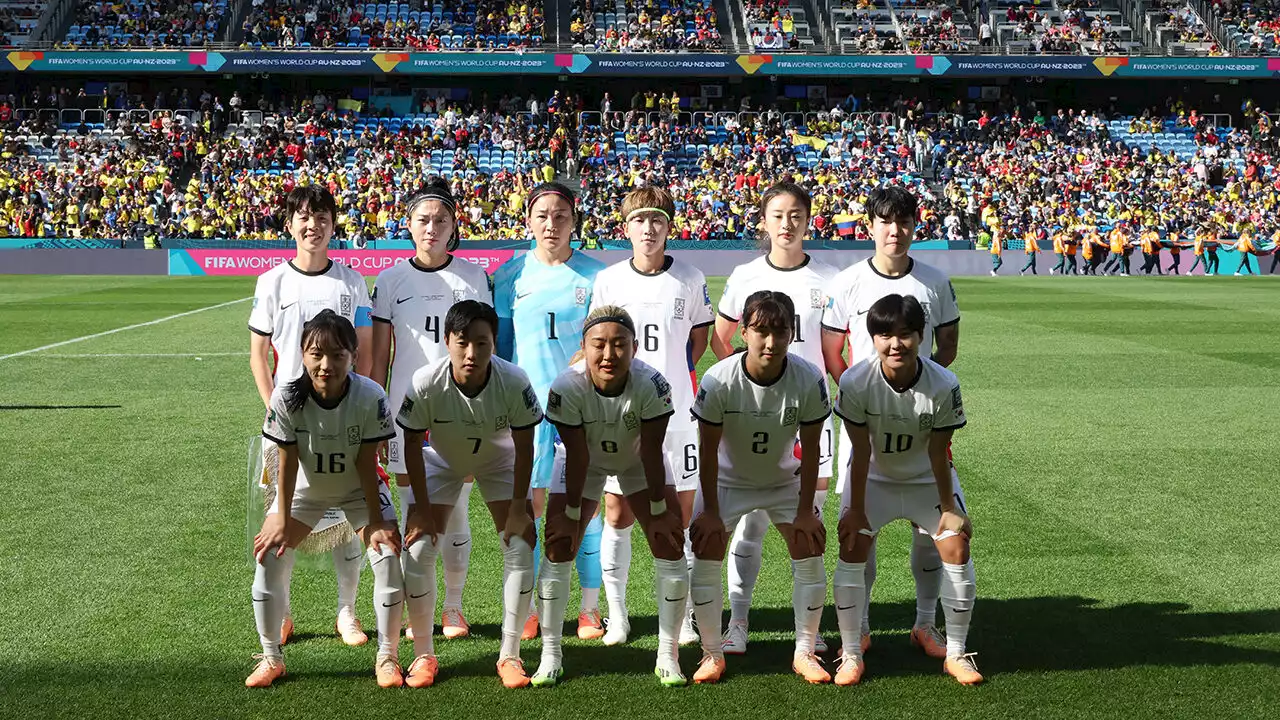 한국 여자축구, 월드컵 첫판 콜롬비아에 패배…16강 '가물'