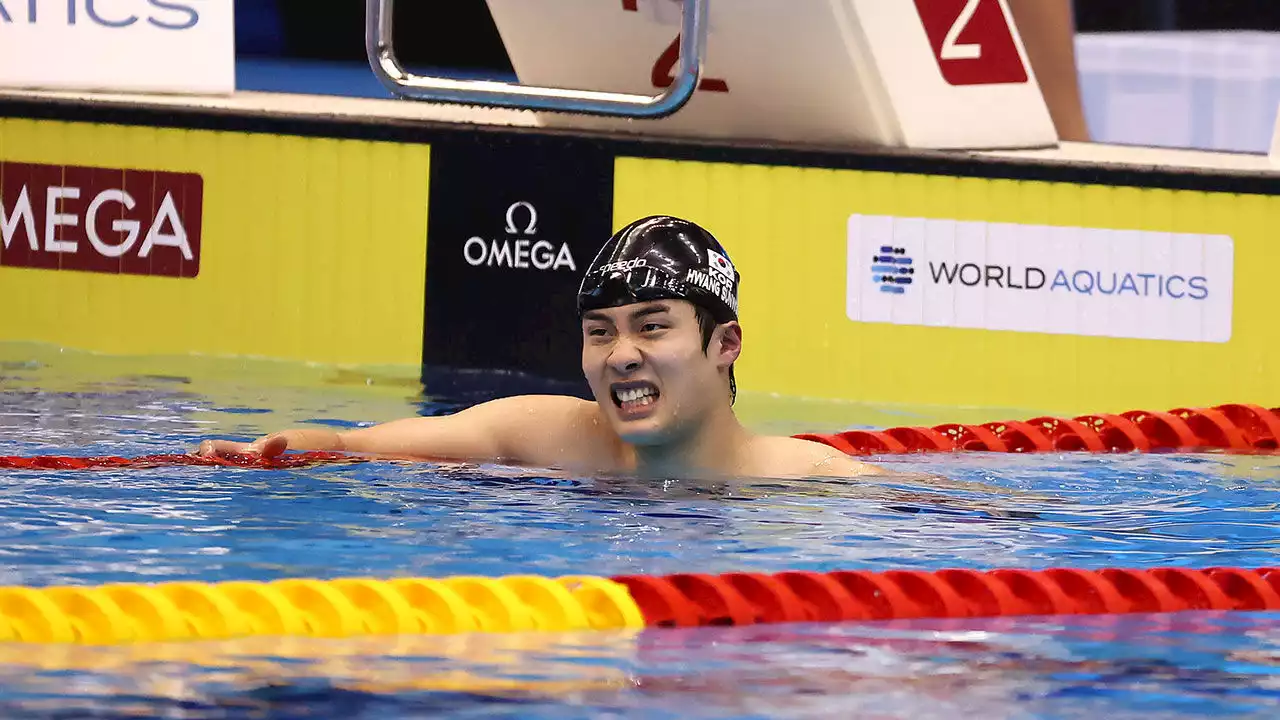 [속보] 황선우, 자유형 200ｍ 한국 신기록…세계선수권 2회 연속 메달 새역사