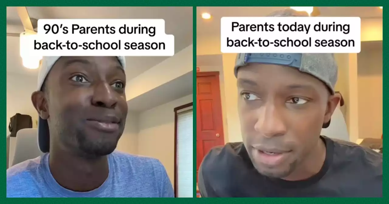 A Dad Perfectly Explains How Back-To-School Season Has Changed Since The ‘90s