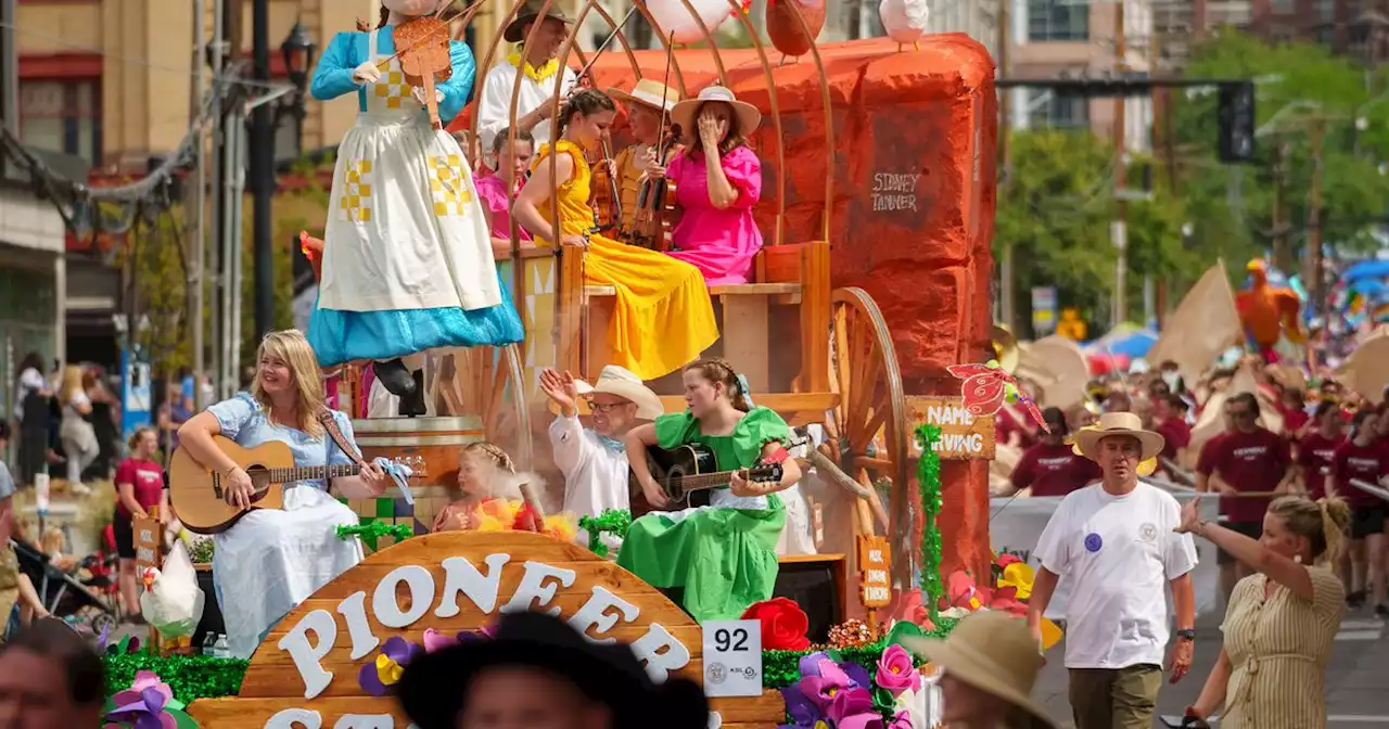 Thousands celebrate Days of ’47 Parade in nod to Utah’s pioneer heritage