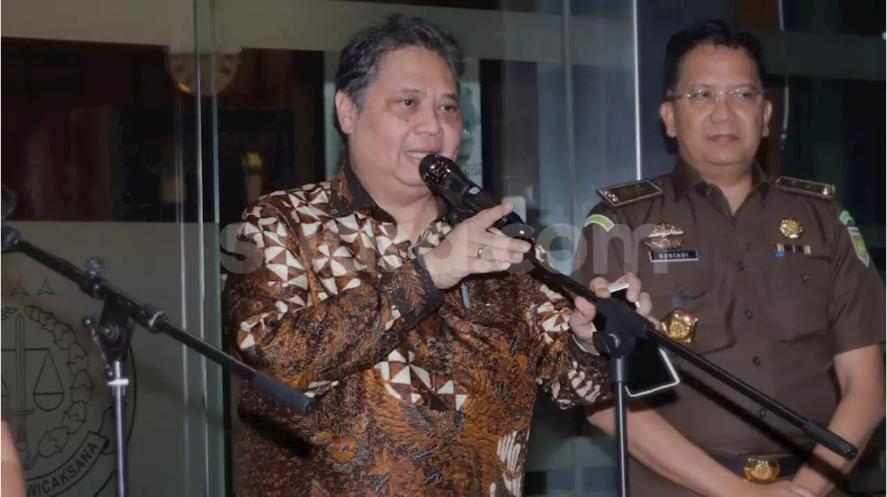 Airlangga Hartarto Diperiksa Kejagung Selama 12 Jam di Kasus Korupsi CPO - Suara.com