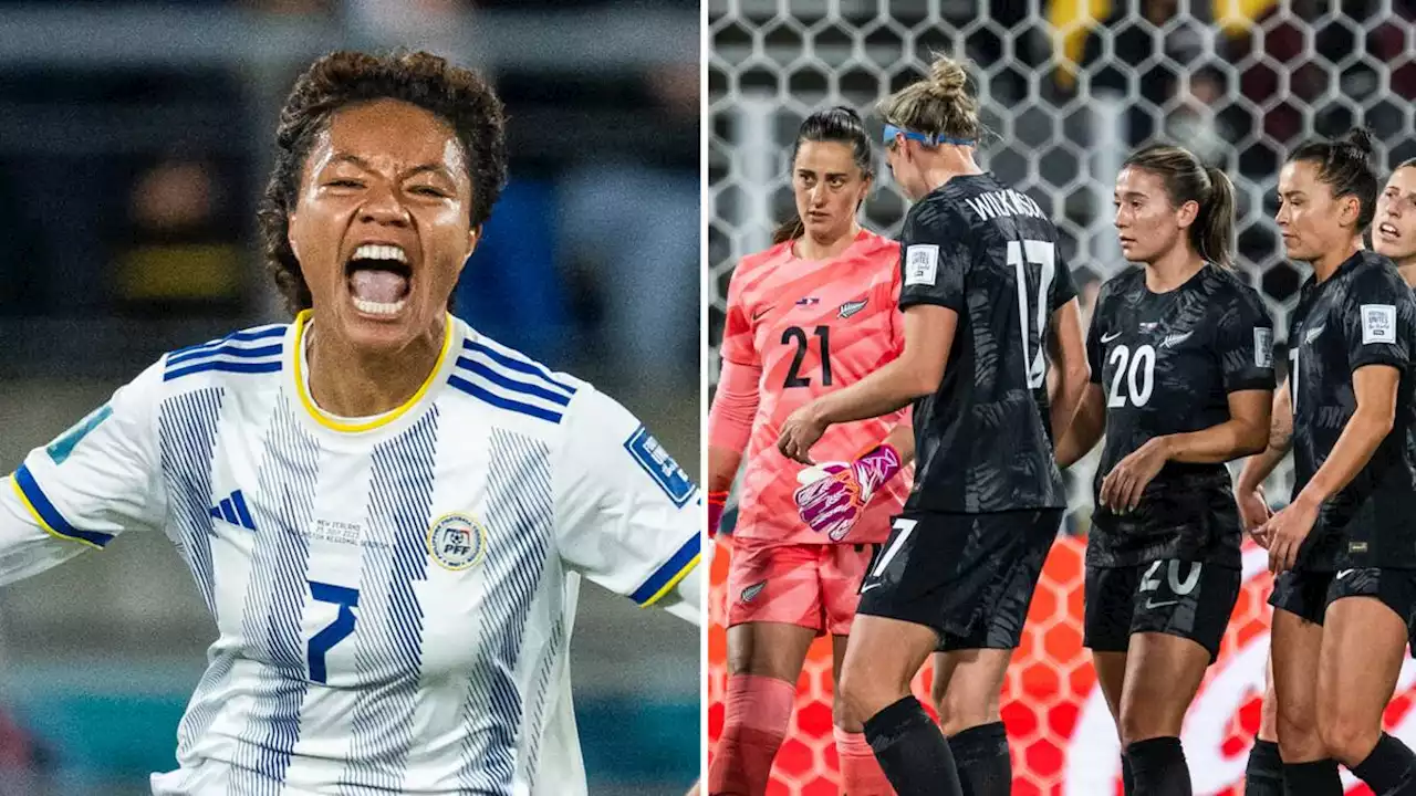 Fotboll: Sarina Bolden historisk när hon gjorde Filippinernas första VM-mål