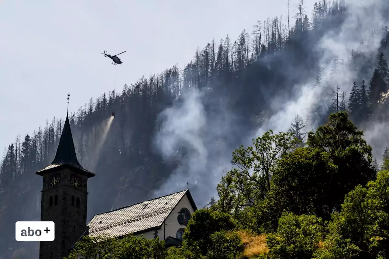 Waldbrände - Das schlechte Wetter hilft nicht beim Waldbrandlöschen – im Gegenteil