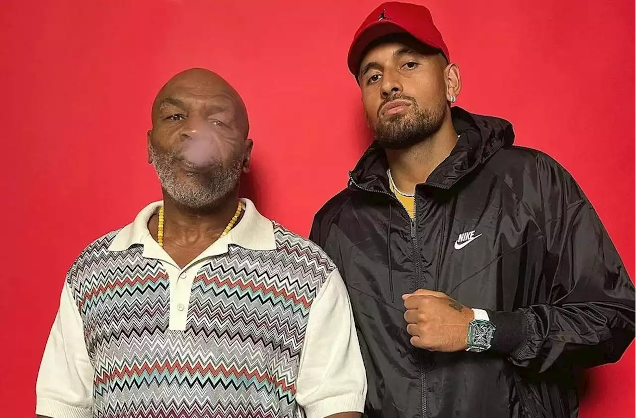 Nick Kyrgios posts Instagram picture with smoking Mike Tyson and teases project