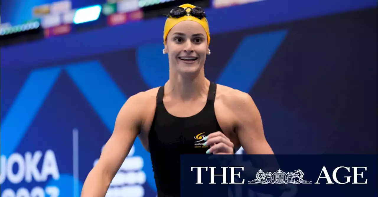 Fresh off a heartbreaking disqualification, McKeown wins gold in the 100m backstroke