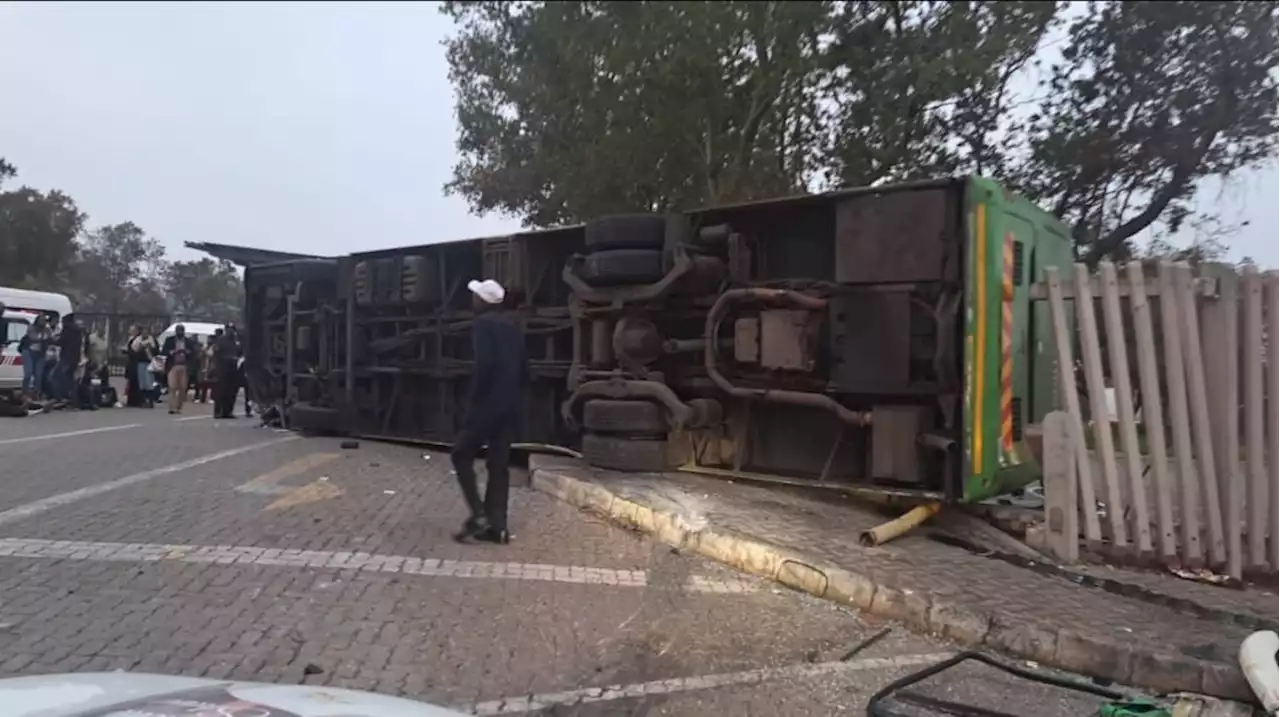 WATCH: Injured in horror crash outside UJ taken as far as 20km away for treatment | The Citizen