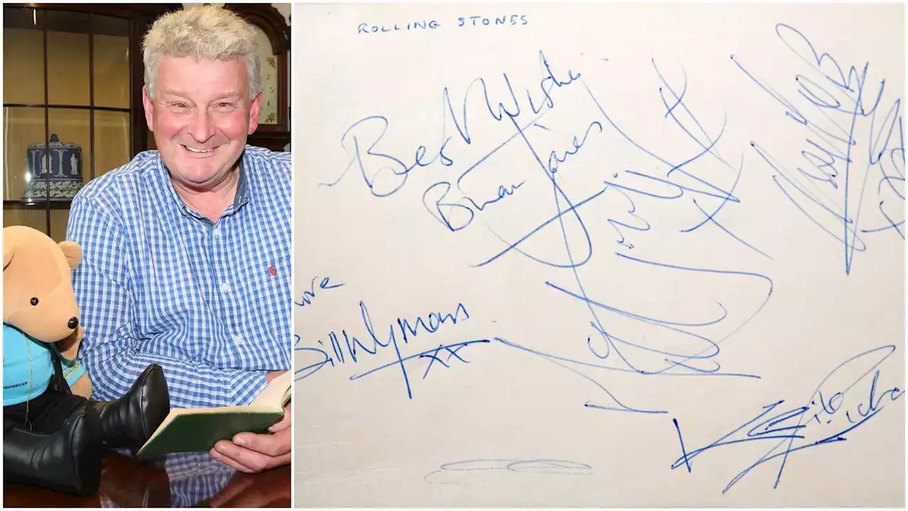 Original Rolling Stones autographs discovered by Scunthorpe auctioneers