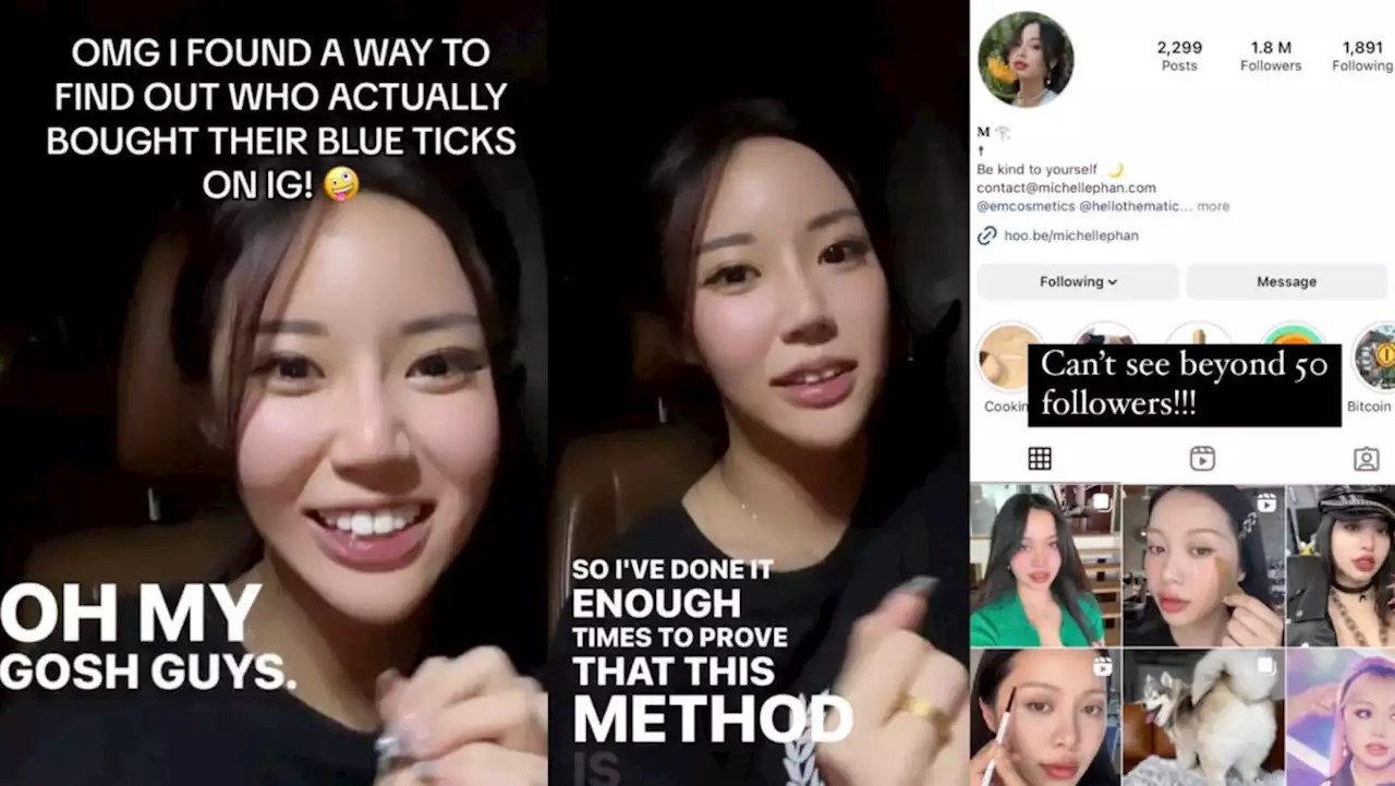 Local influencer reveals how to tell if someone bought their verified blue ticks on Instagram