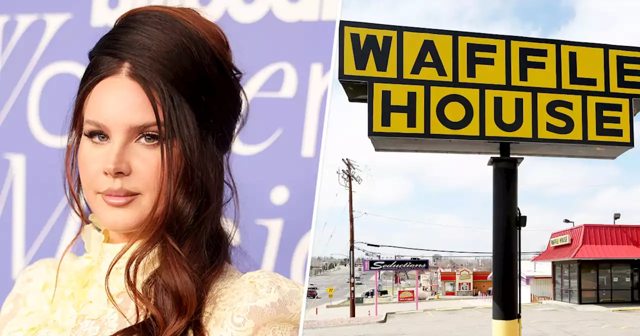 Lana Del Rey was spotted working at Waffle House and fans have theories about it