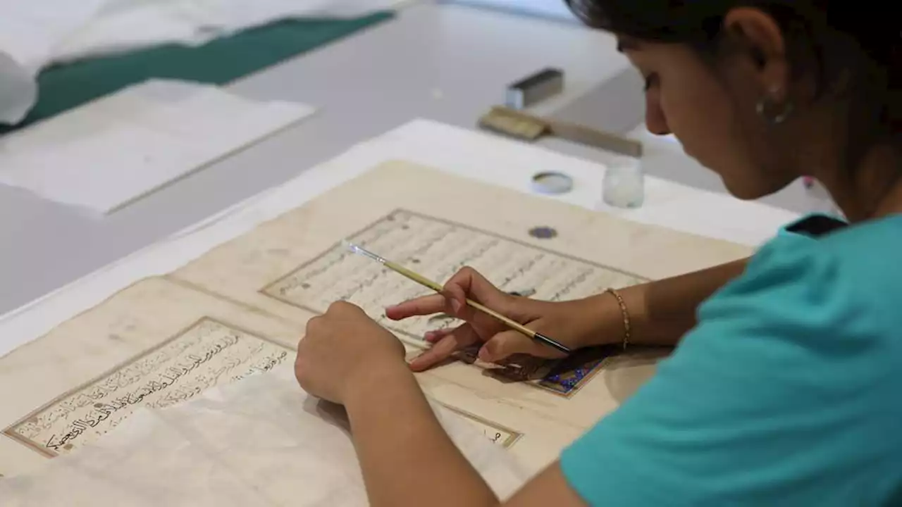 Türkiye’s ‘book hospital’ is restoring rare manuscripts, one page at a time