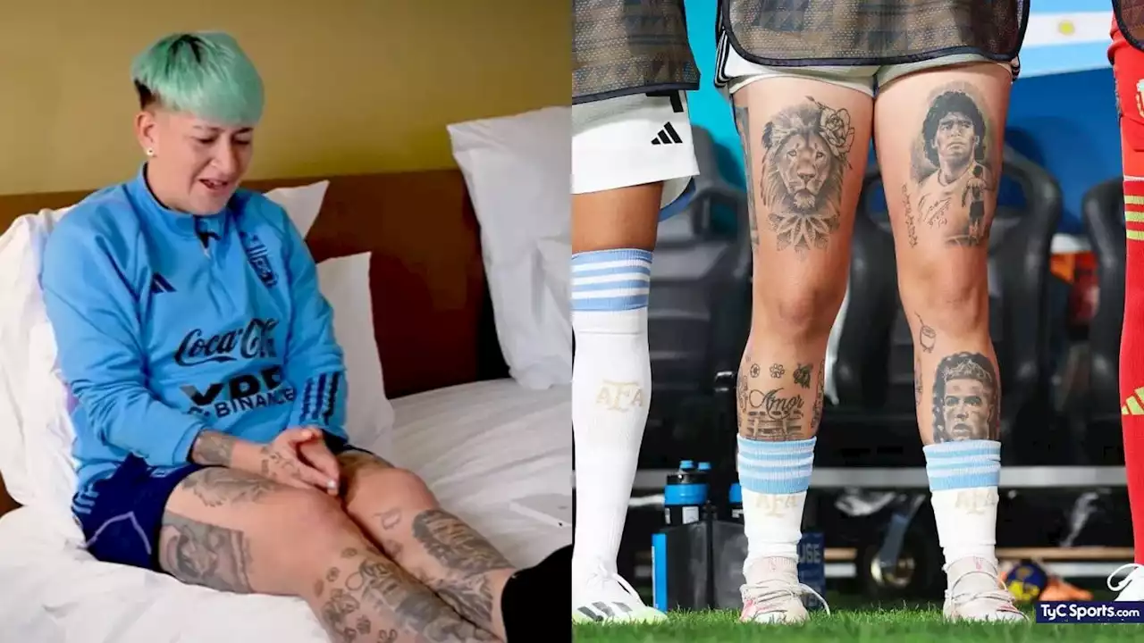 Yamila Rodríguez confesó POR QUÉ se tatuó a Cristiano Ronaldo y no a Messi: la POLÉMICA respuesta - TyC Sports