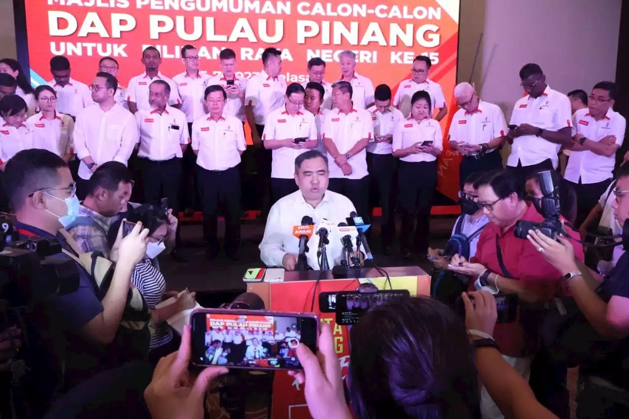 PRN: Gugur 7 penyandang di Pulau Pinang pastikan DAP kekal dinamik, relevan - Anthony