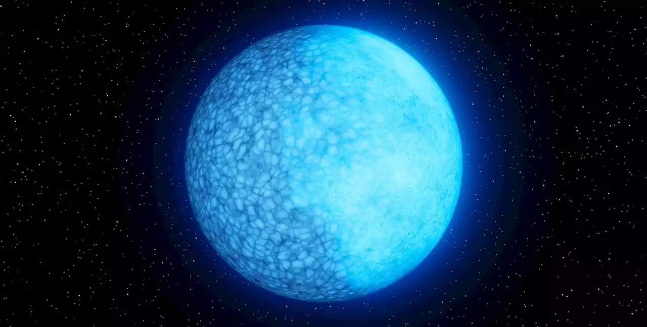 One Side of This White Dwarf is Covered in Hydrogen While the Other Side is Helium.