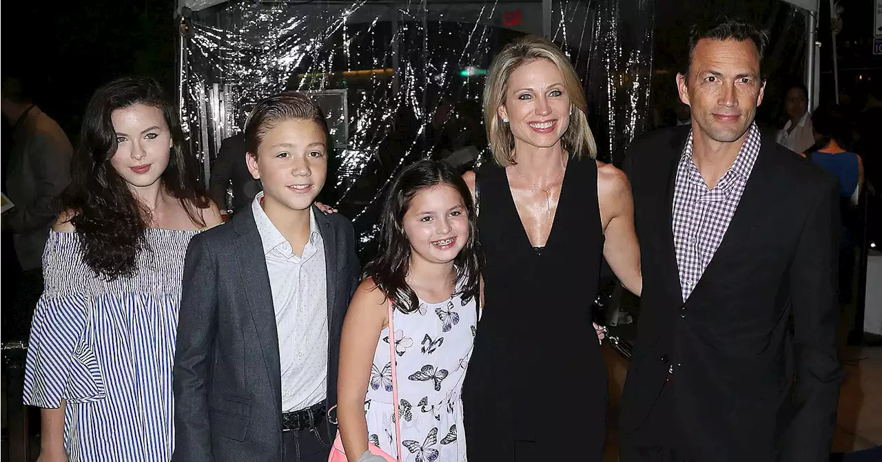 Amy Robach's Daughters Support Andrew Shue After T.J. Holmes Drama