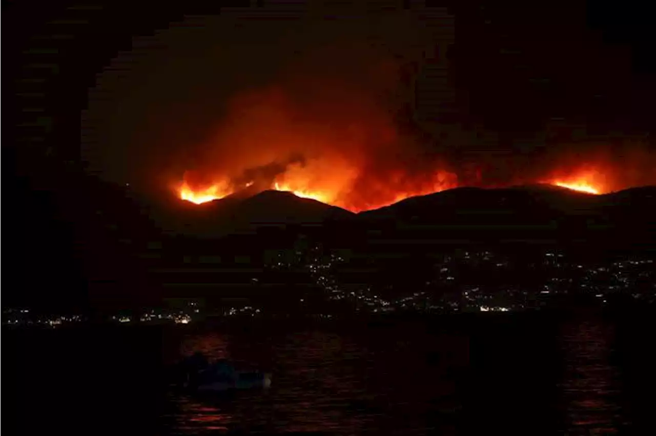 Galería: Las impresionantes imágenes de los incendios que siguen afectando a Grecia