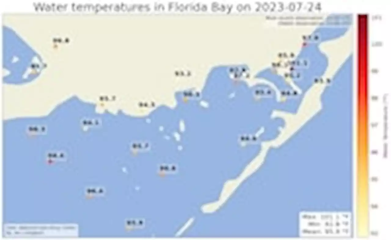 In hot water: South Florida ocean tops 100 degrees; could be world record