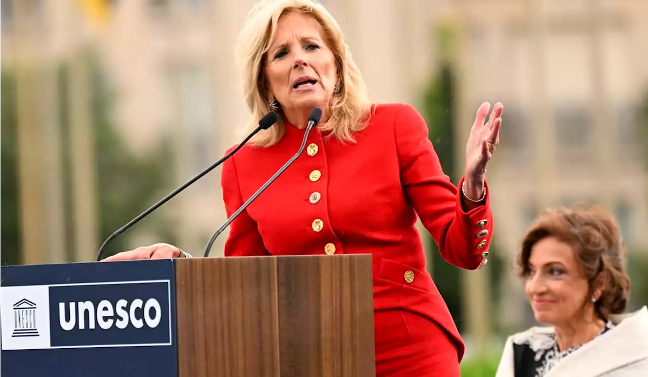 First lady Jill Biden helps U.S. rejoin UNESCO, praises international cooperation