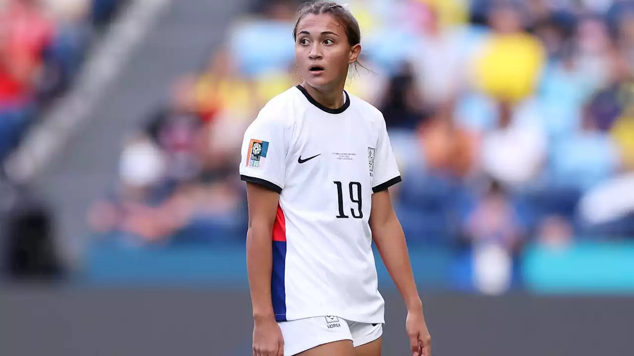 South Korea's Casey Phair becomes youngest player in women's World Cup history at 16 years old