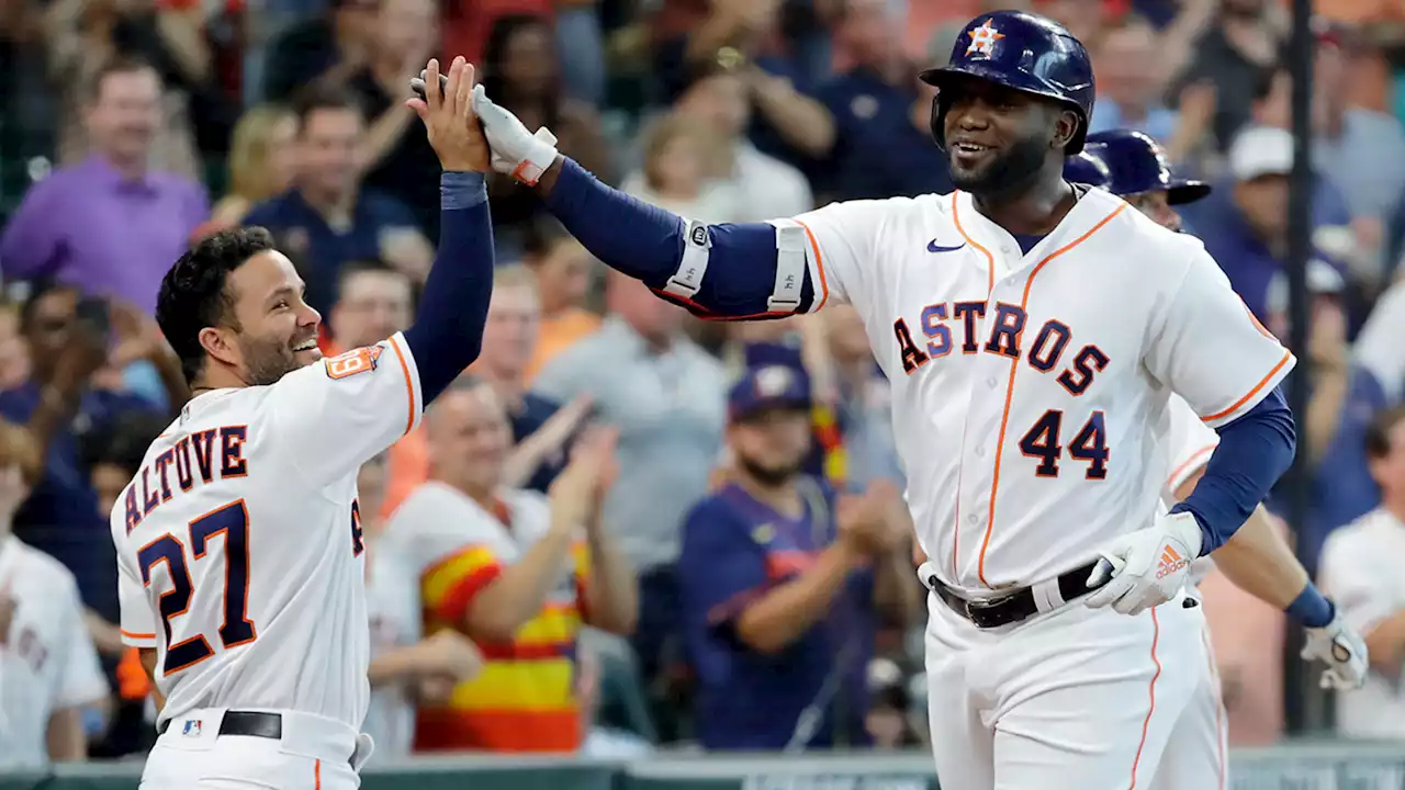 Houston Astros activate Jose Altuve and Yordan Alvarez in time for potential sweep against Rangers