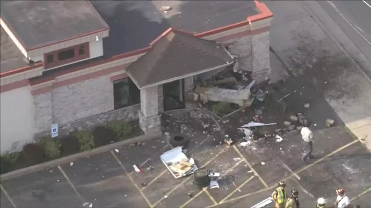 Antioch fire chief says driver injured after car crashed through building on Main Street