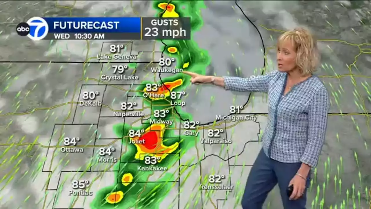 Chicago Weather: Potential for severe storms in forecast for Wednesday