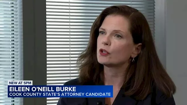 Former appellate court justice Eileen O'Neill Burke launching Cook County state's attorney bid