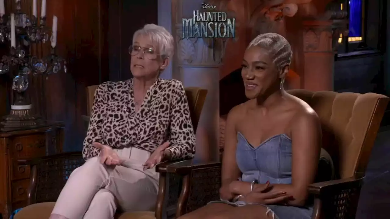 Jamie Lee Curtis, Tiffany Haddish bring big laughs, big nostalgia in 'Haunted Mansion'