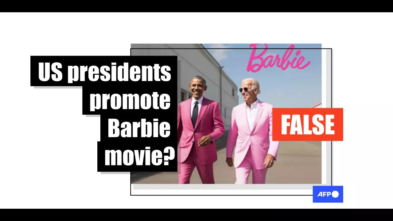 AI images of Biden, Obama in 'Barbie pink' suits spread online