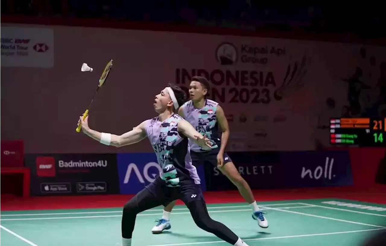 Japan Open 2023: Fajar/Rian Kerja Keras Lewati 32 Besar, Pramudya/Yeremia Tumbang