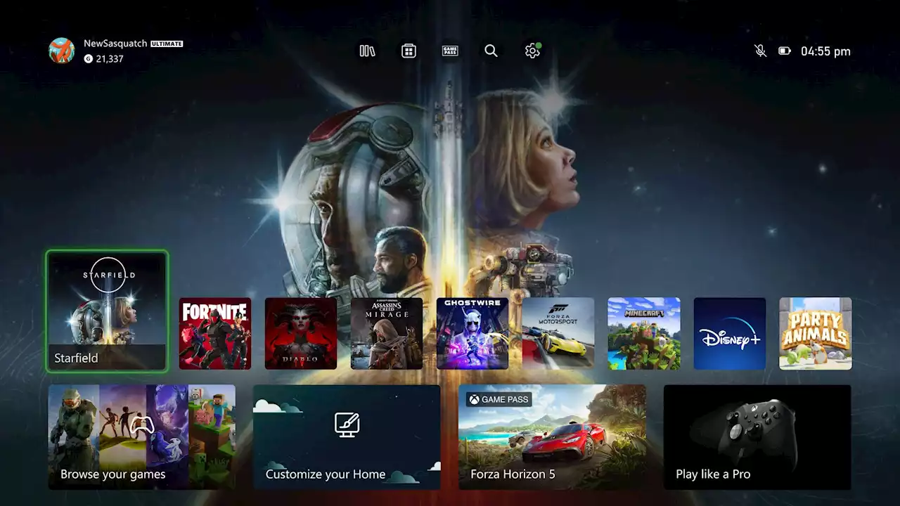 Xbox copied the PS5's home screen, and it's a major upgrade