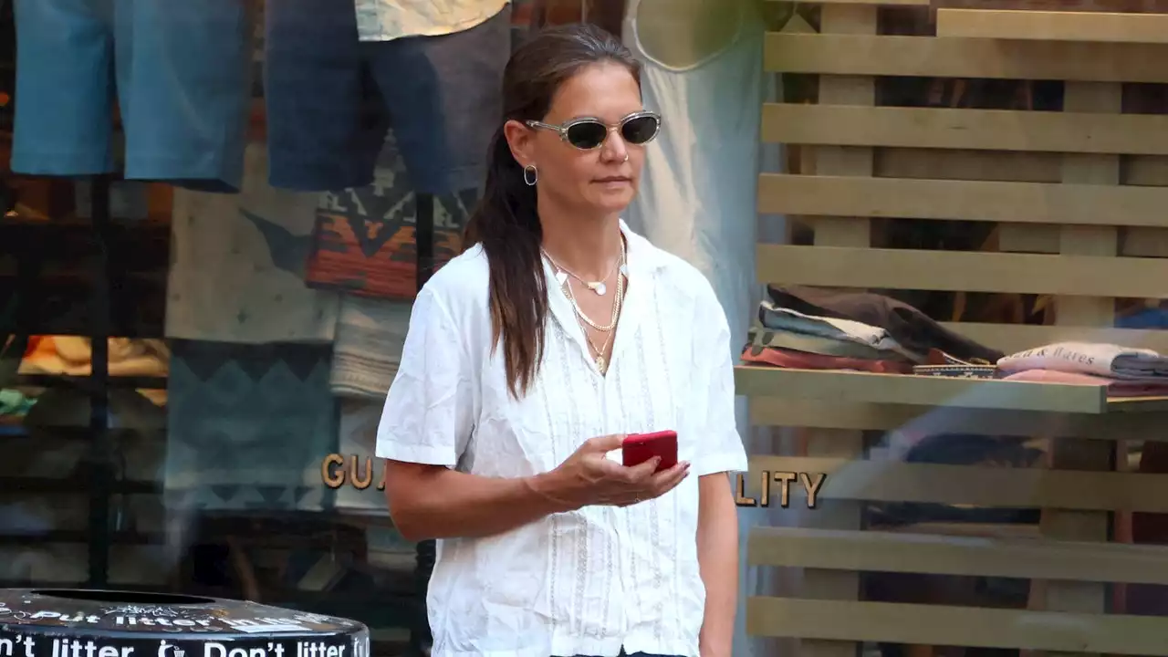 Katie Holmes Unleashes Her Inner Skater Girl