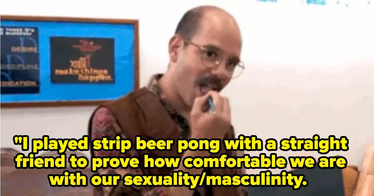 Straight Men Are Revealing The 'Gayest' Thing They've Done